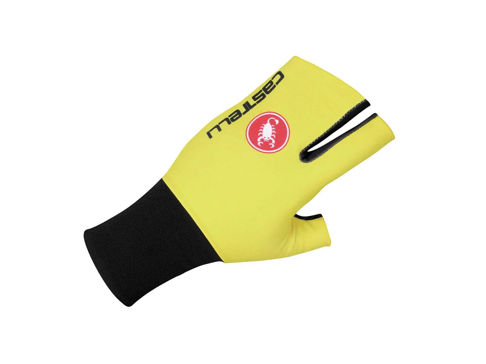 Castelli Aero Speed Gloves - Yellow Fluo / Black (XL)