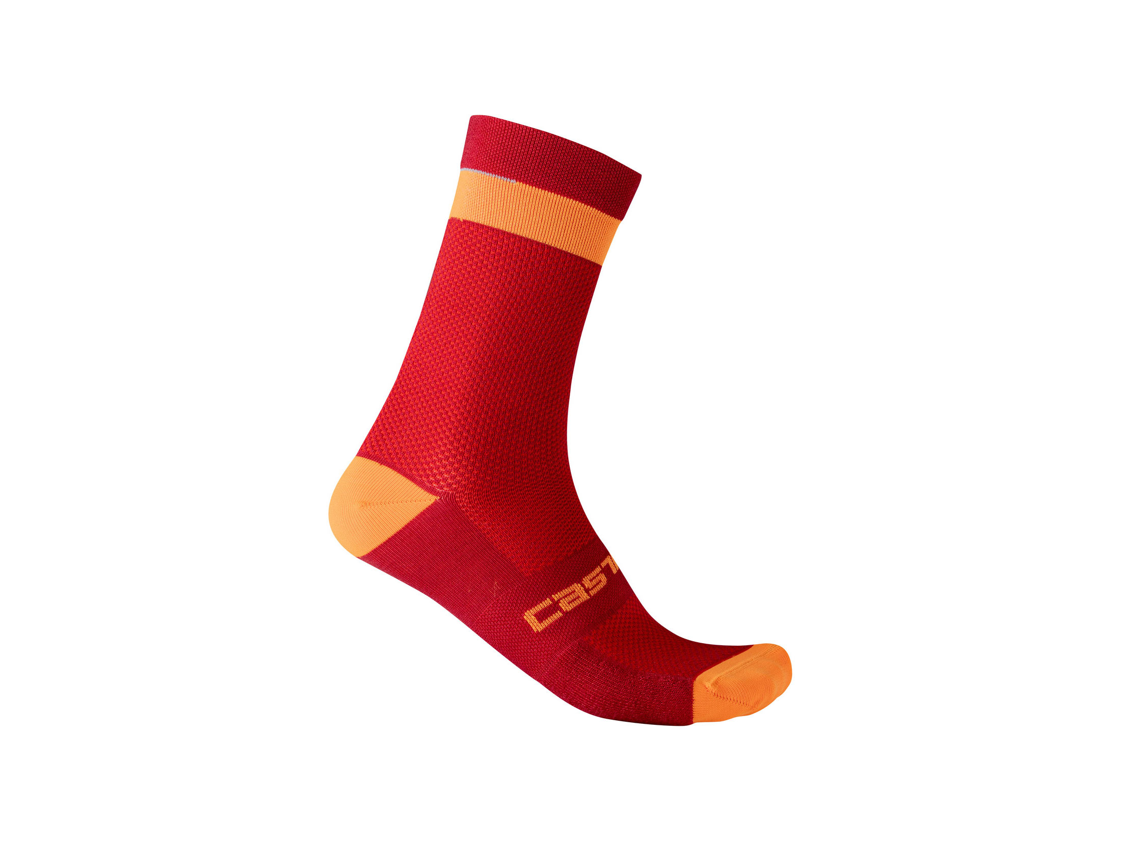 Κάλτσες Castelli Alpha 18 - Pro Red / Brilliant Orange
