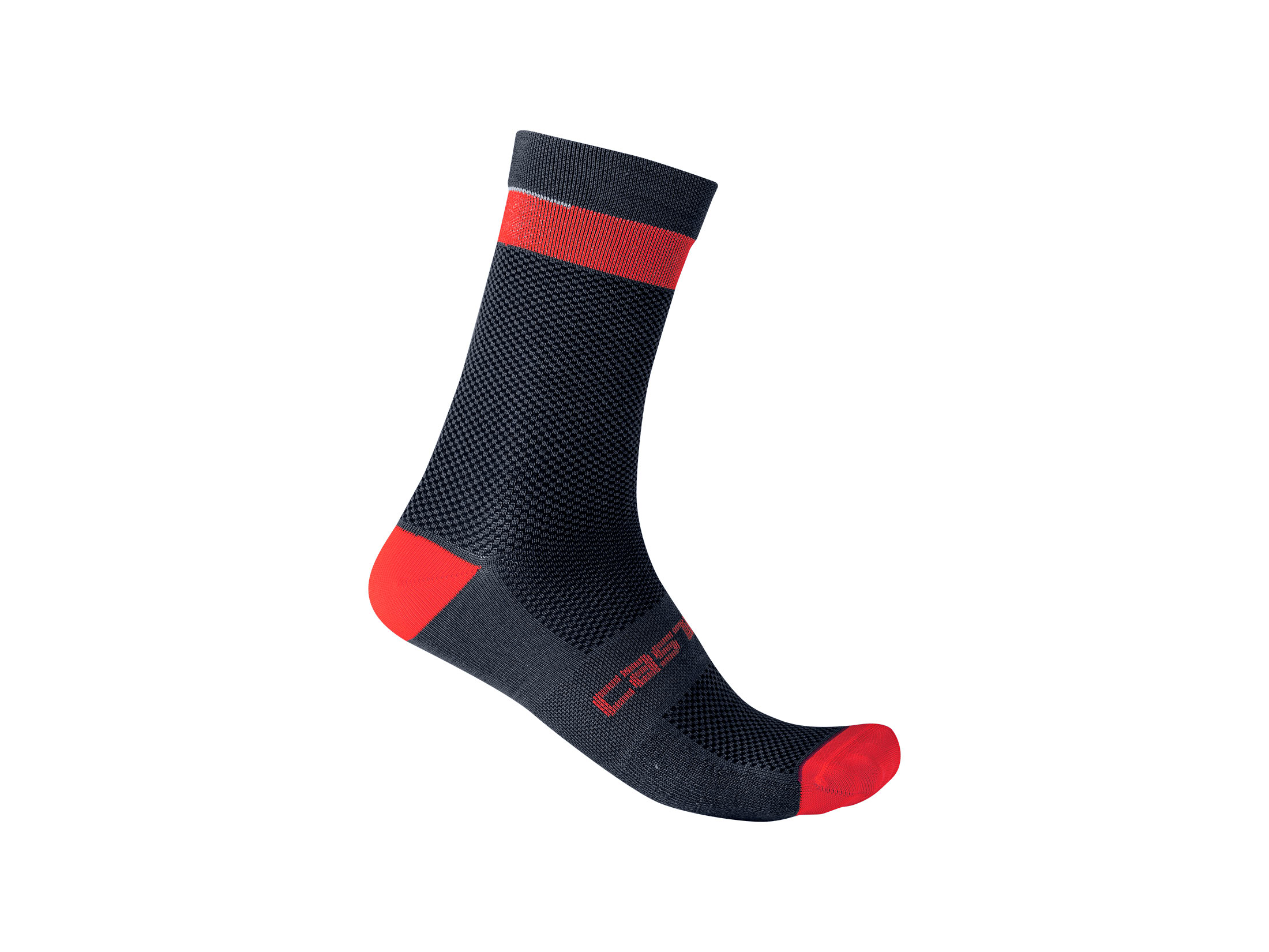 Κάλτσες Castelli Alpha 18 - Savile Blue / Red
