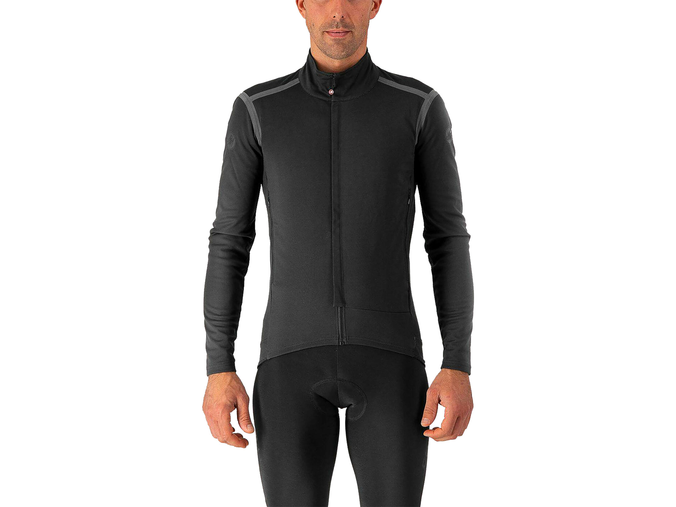 Castelli Perfetto RoS Long Sleeve Jacket - Black Out