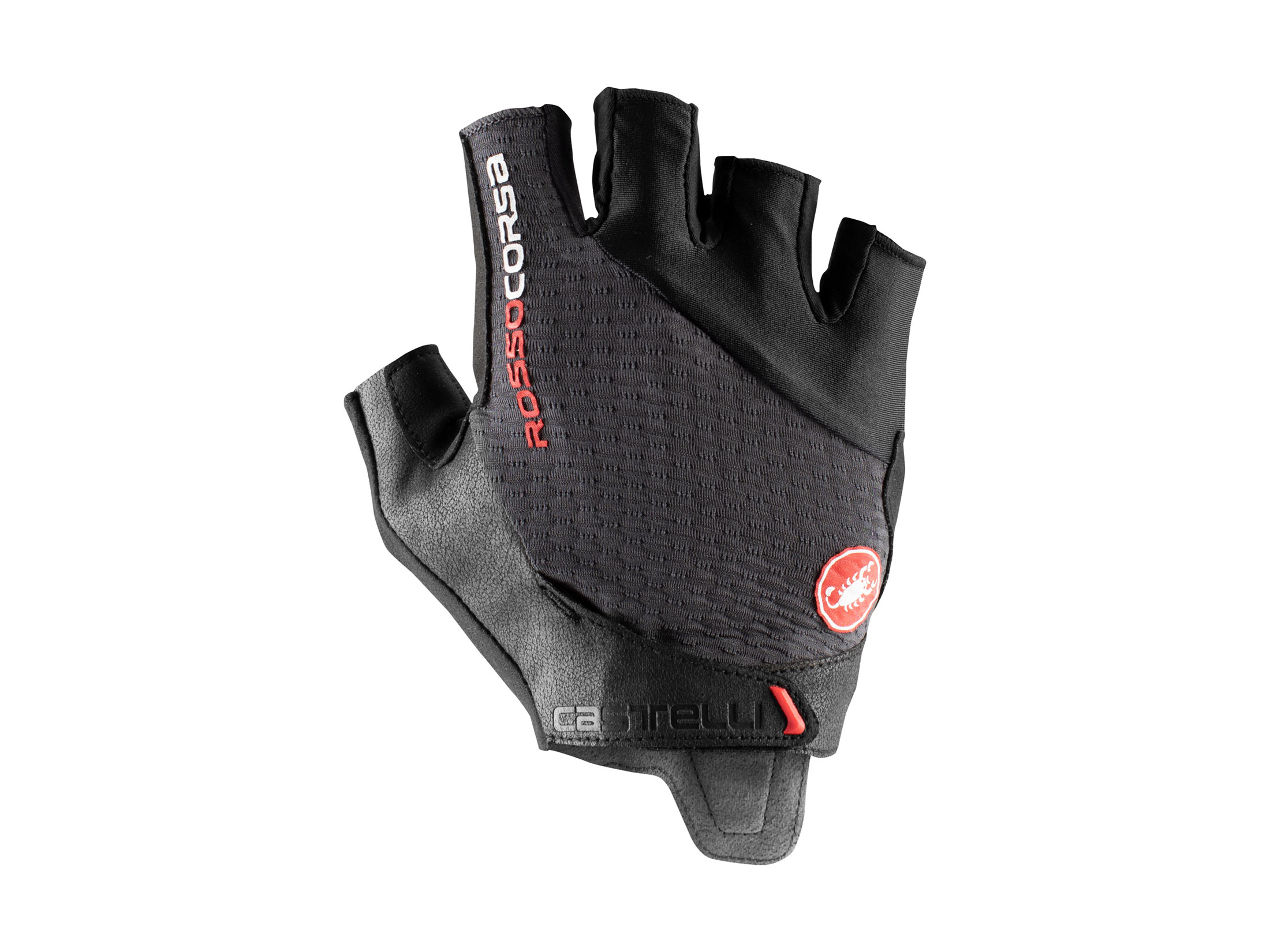 Castelli Rosso Corsa Pro V Gloves - Dark Gray