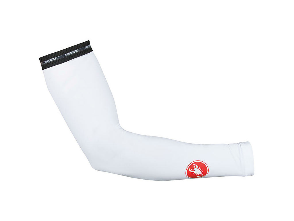 Castelli UPF 50+ Light Arm Sleeves - White