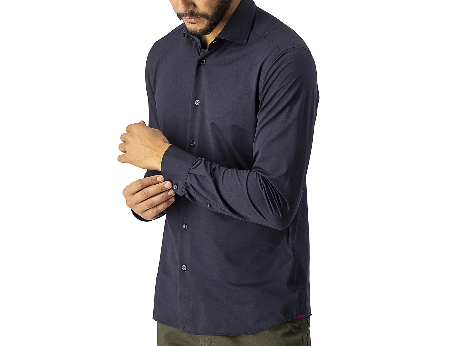 Castelli VG Button Shirt - Dark Infinity Blue (L)