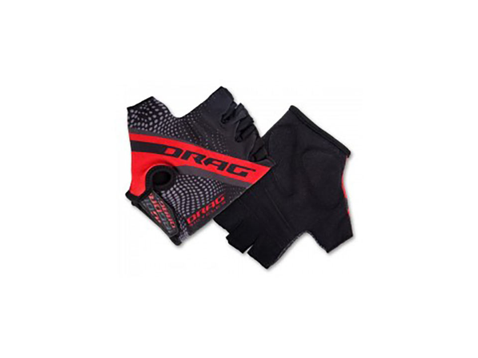 Γάντια Drag Logo II - Red / Black (XL)