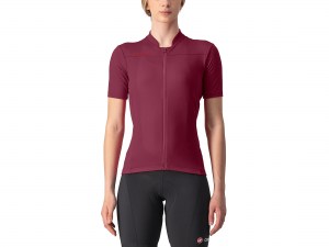 castelli-anima-3-jersey-bordeaux-red-front