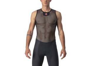 castelli-core-mesh-3-sleeveless-base-layer-black-front