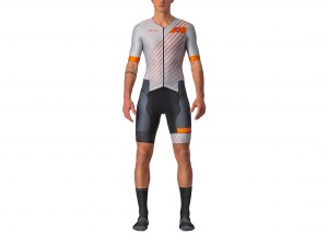 castelli-free-sanremo-2-suit-short-sleeve-silver-gray-brilliant-orange-front