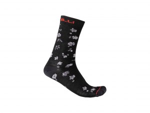 castelli-fuga-18-socks-black-dark-gray-red