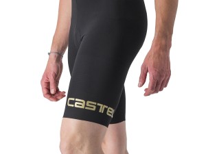 castelli-premio-black-bibshort-limited-edition-black-gold-detail