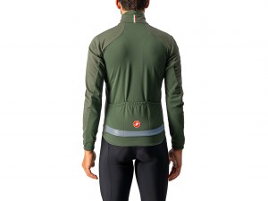 castelli-transition-2-jacket-military-green-red-reflex-back
