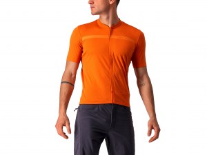 castelli-unlimited-allroad-jersey-orange-rust-front