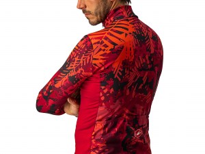 castelli-unlimited-thermal-jersey-bordeaux-pro-red-detail