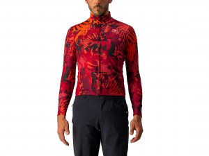 castelli-unlimited-thermal-jersey-bordeaux-pro-red-front