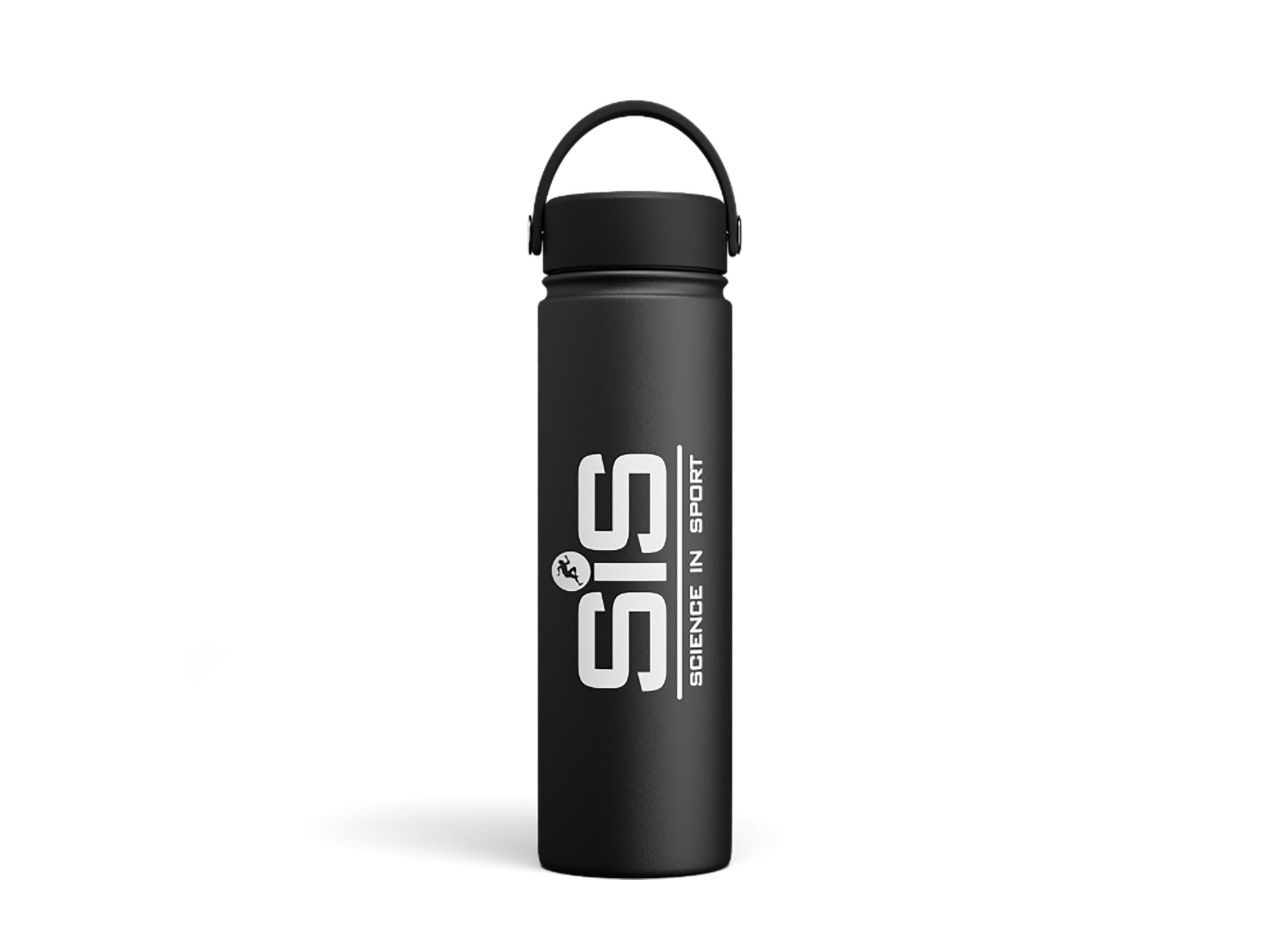 SiS Hydra Flask Water Bottle - Matt Black (750ml)
