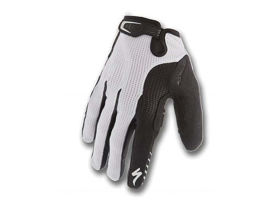 Specialized BG Gel Long Finger Gloves - White