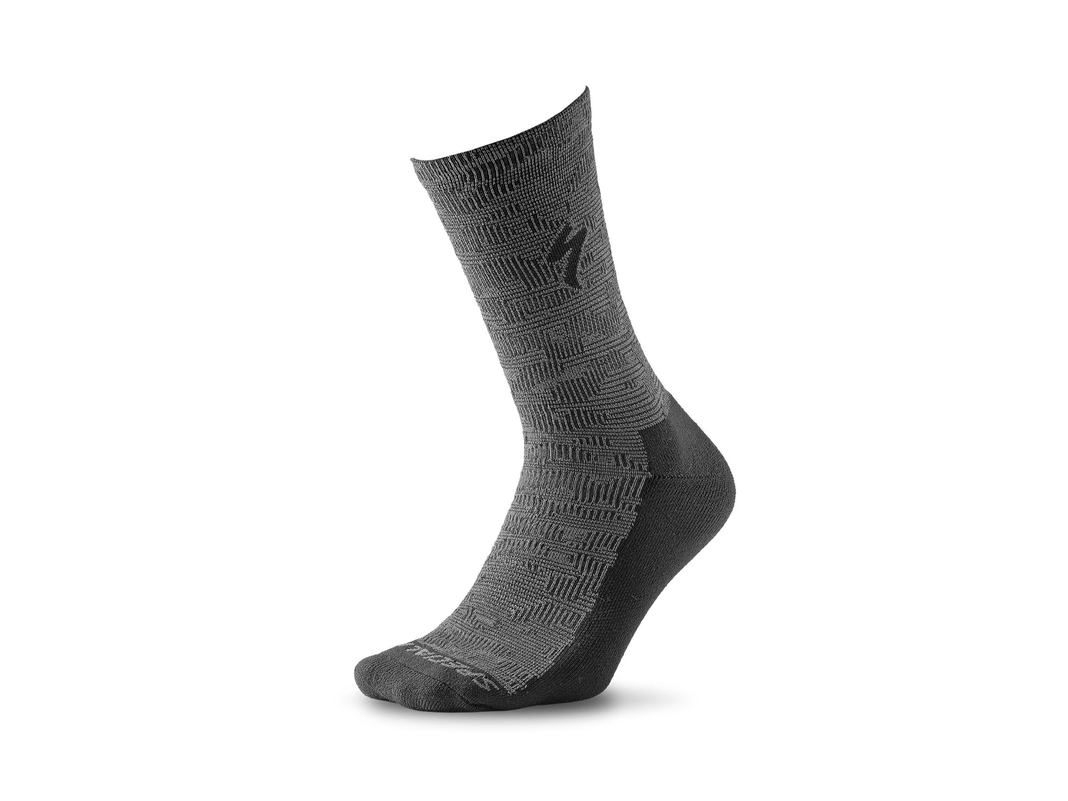 Κάλτσες Specialized Primaloft Lightweight Tall - Black / Charcoal Terrain