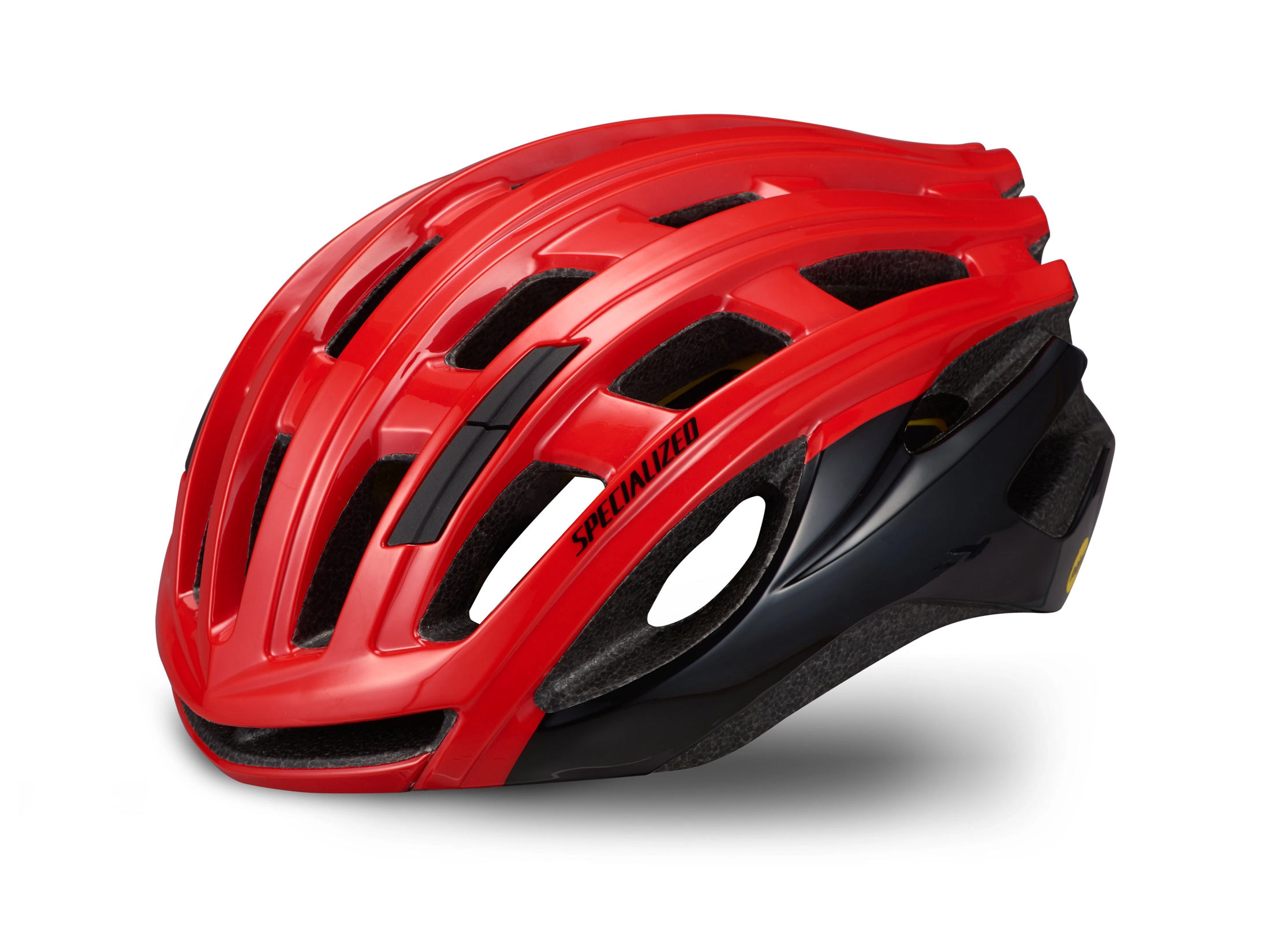 Specialized Propero III Helmet - Flo Red / Tarmac Black