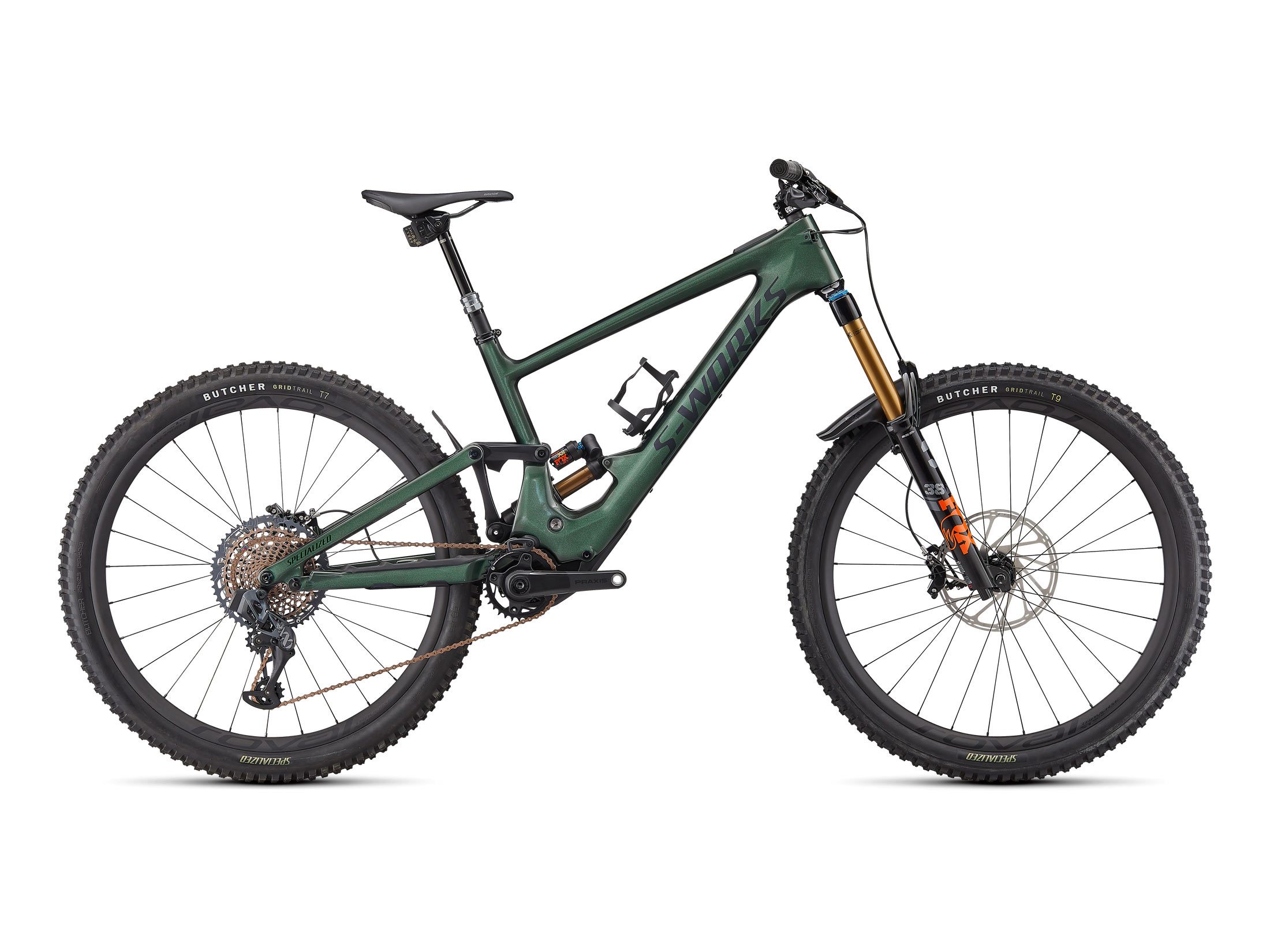 Ηλεκτρικό Ποδήλατο Specialized S-Works Turbo Kenevo SL - Gloss Oak Green Metallic / Satin Black (S3)