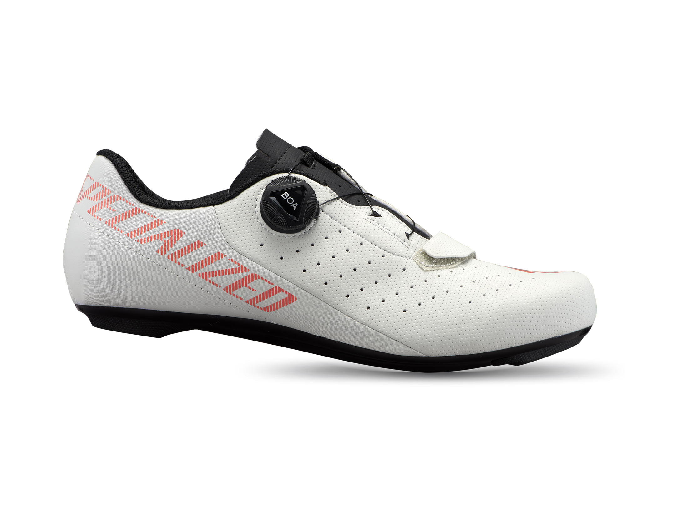 Specialized Torch 1.0 Road Shoes - Dove Grey / Vivid Coral