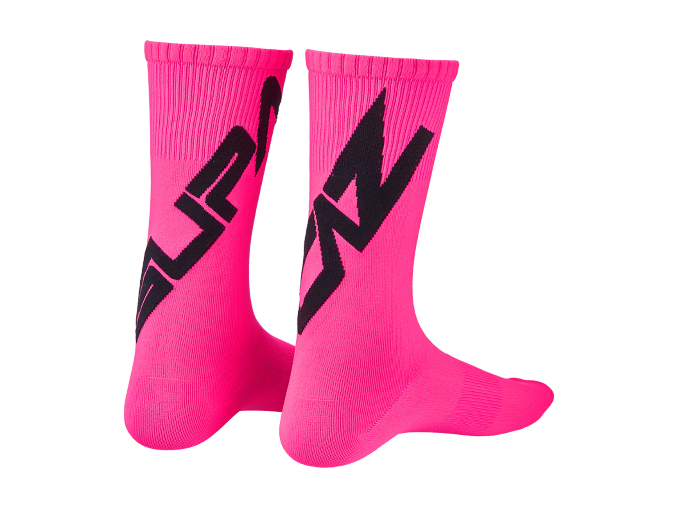 Κάλτσες Supacaz SupaSox Twisted - Neon Pink