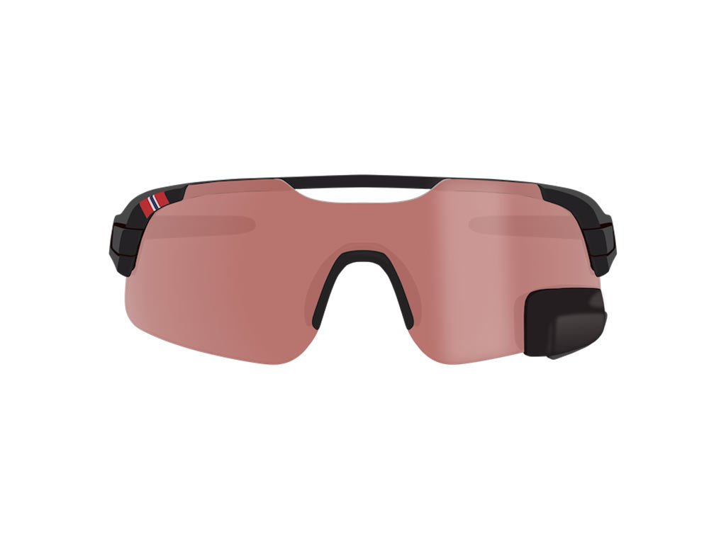 TriEye View Air Glasses - High-Contrast  Rose