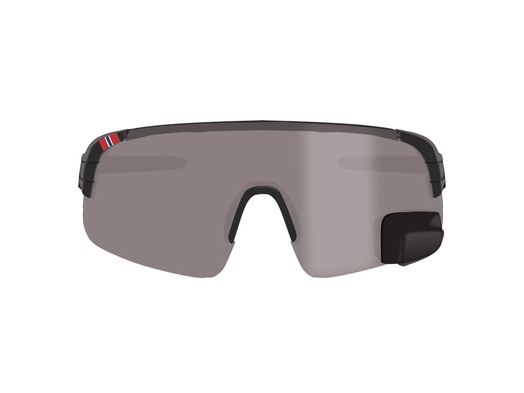 TriEye View Sport Glasses - Smoke Black