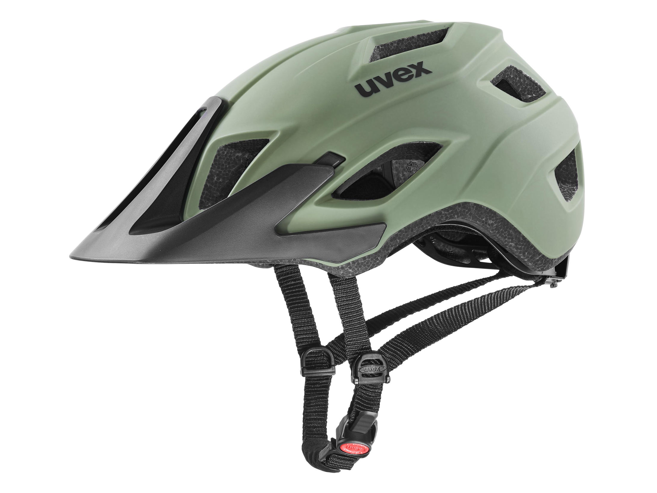 Uvex Access Helmet - Olive Black Mat