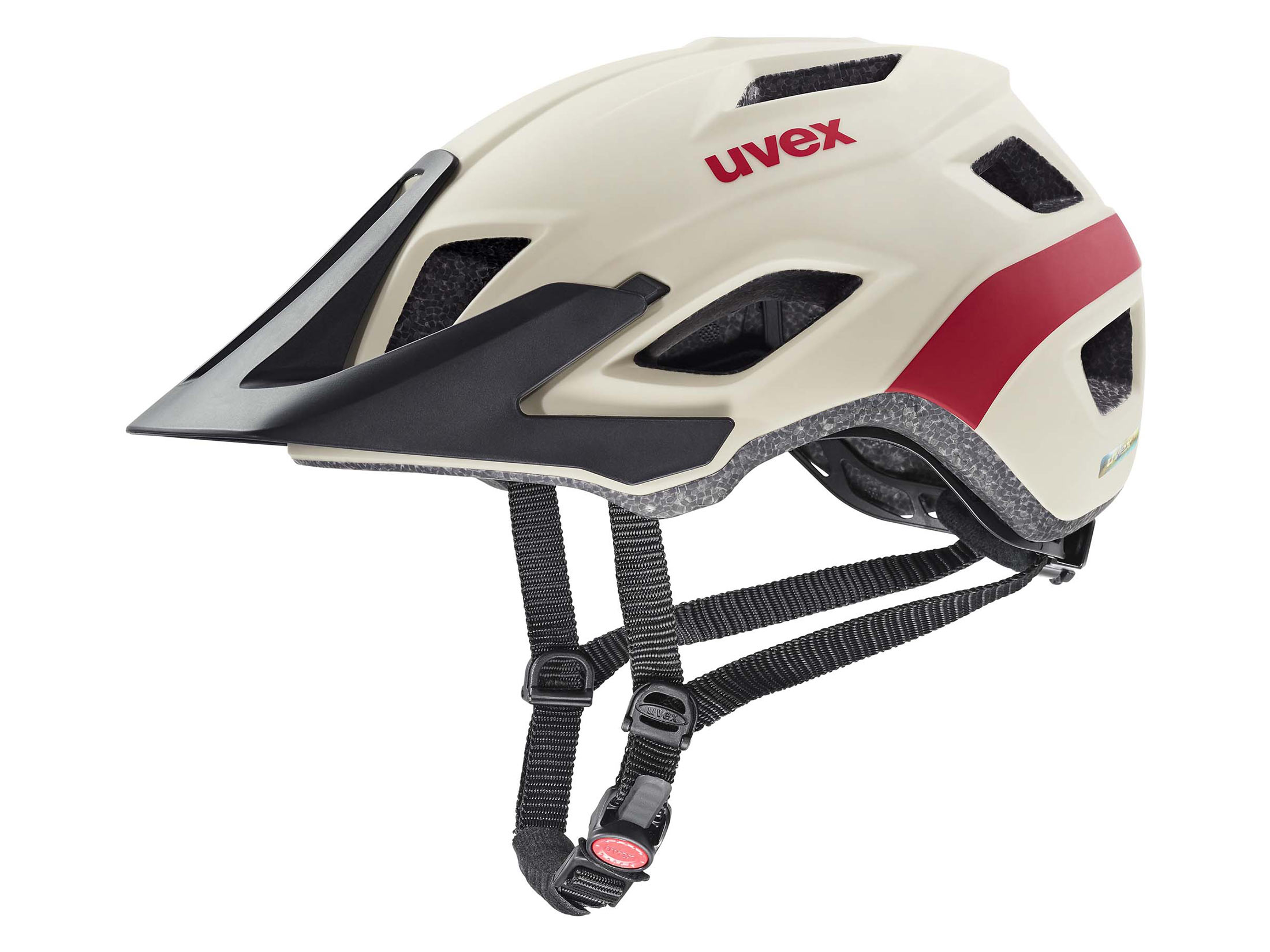 Uvex Access Helmet - Sand / Red Mat
