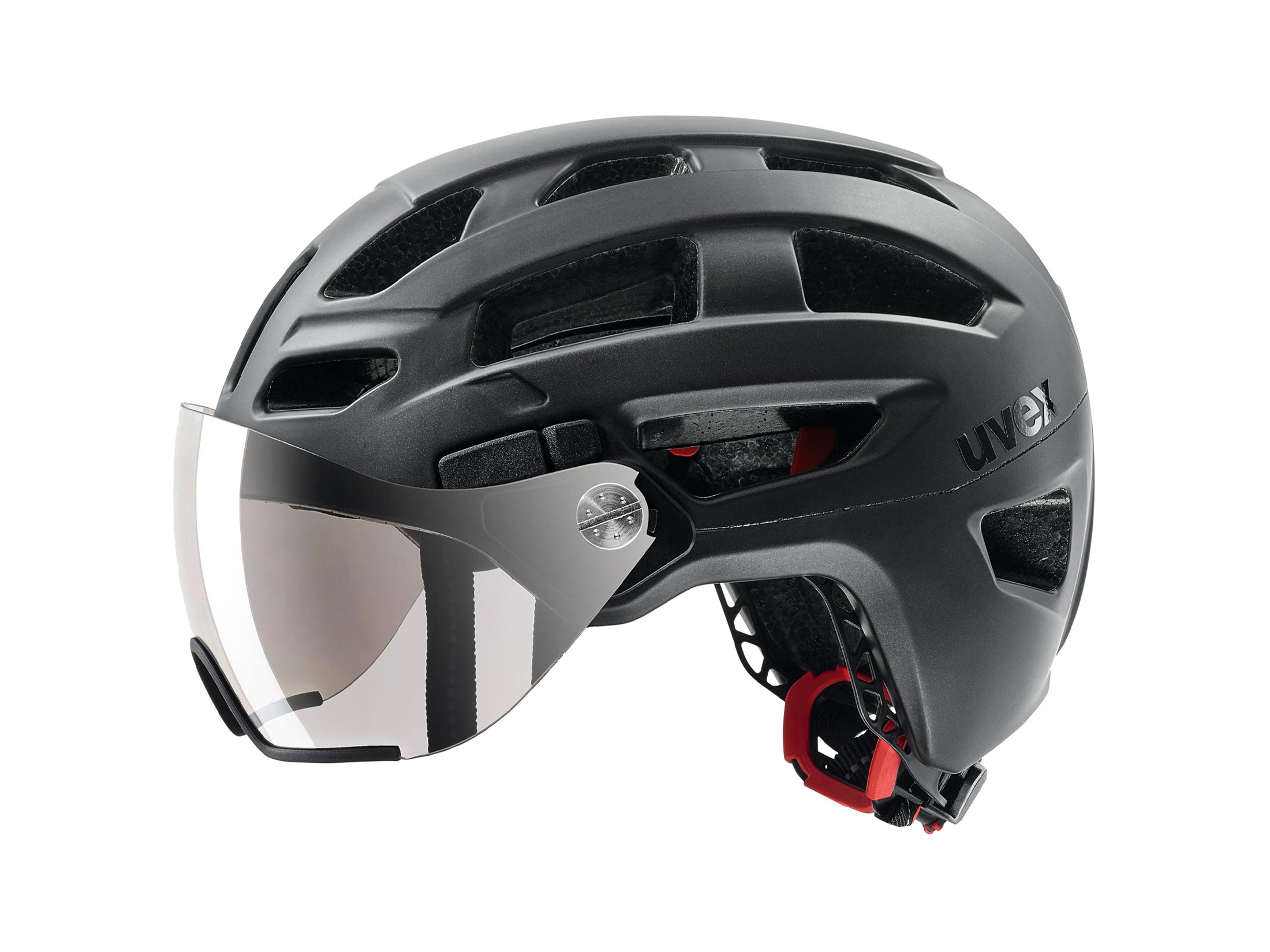 Uvex Finale Visor Helmet - Black Mat