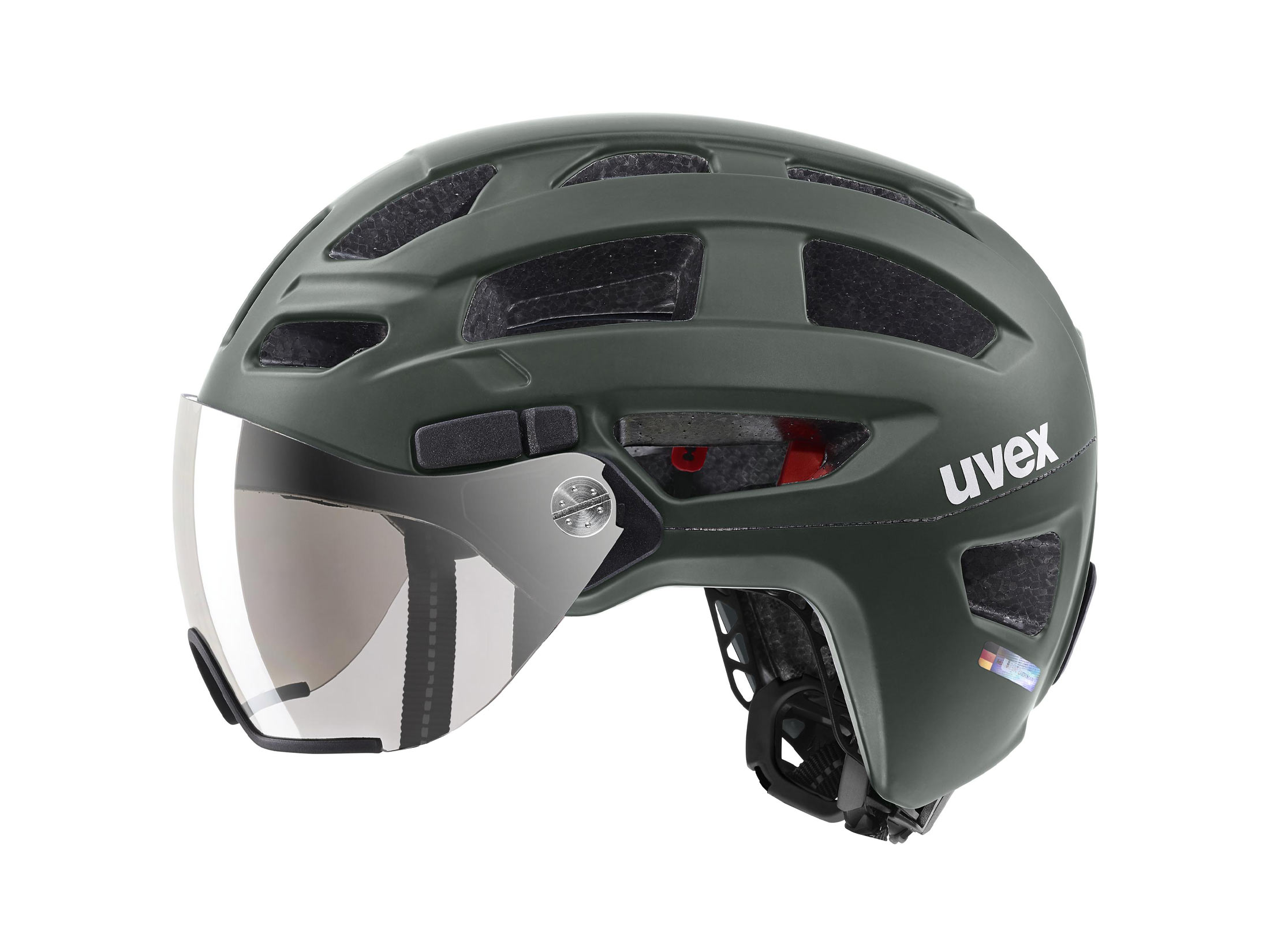 Uvex Finale Visor Helmet - Forest Mat