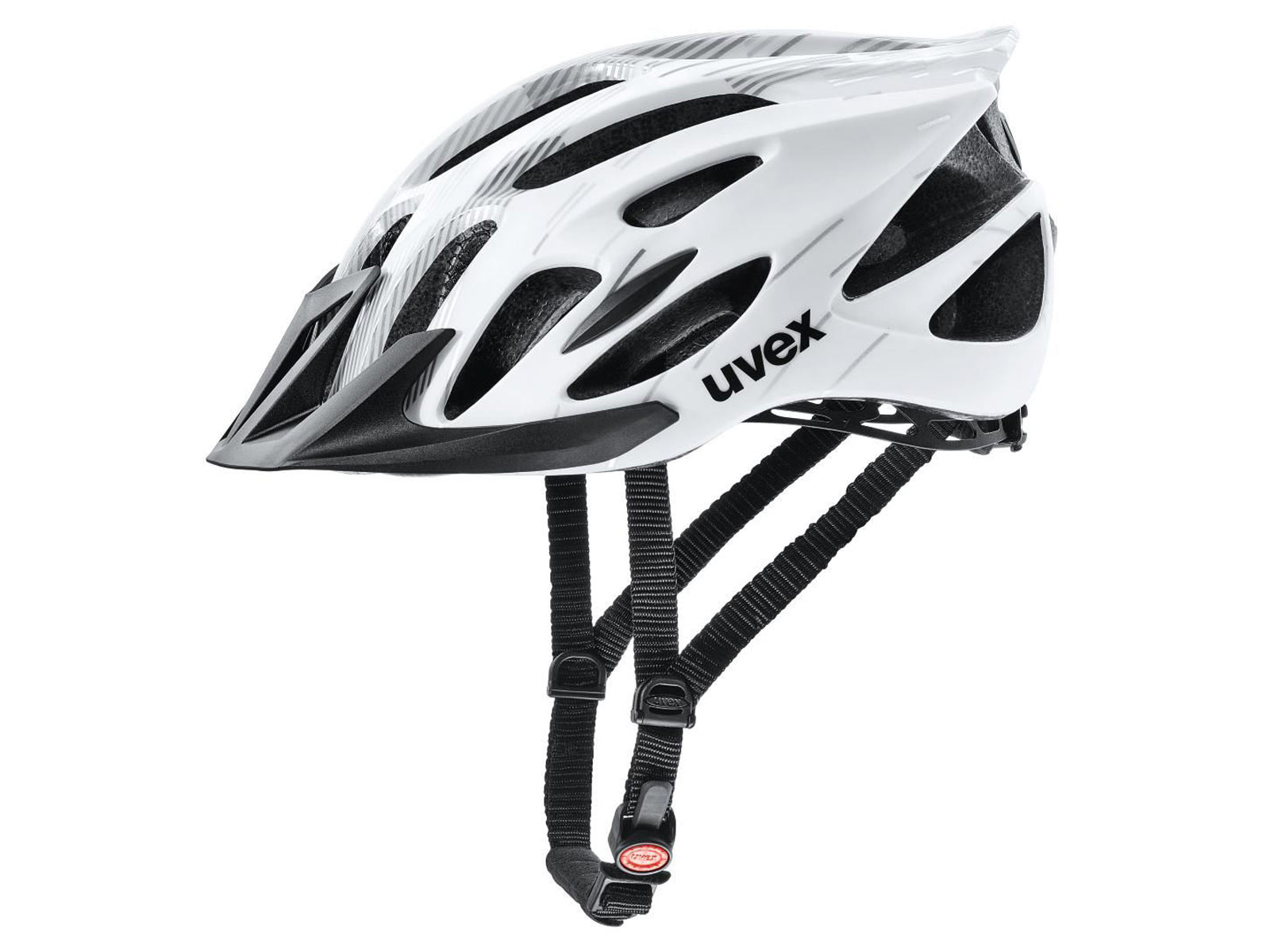 Uvex Flash Helmet - White Black Mat