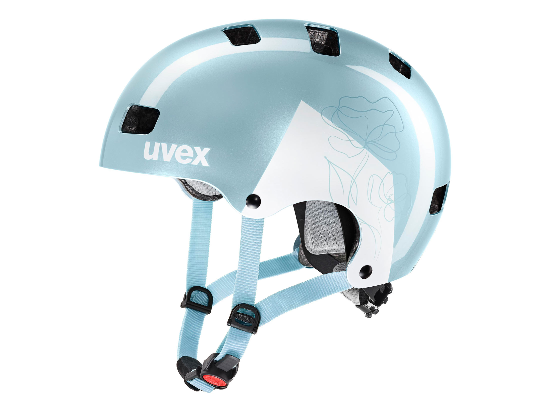 Uvex Kid 3 Helmet - Cloud / White
