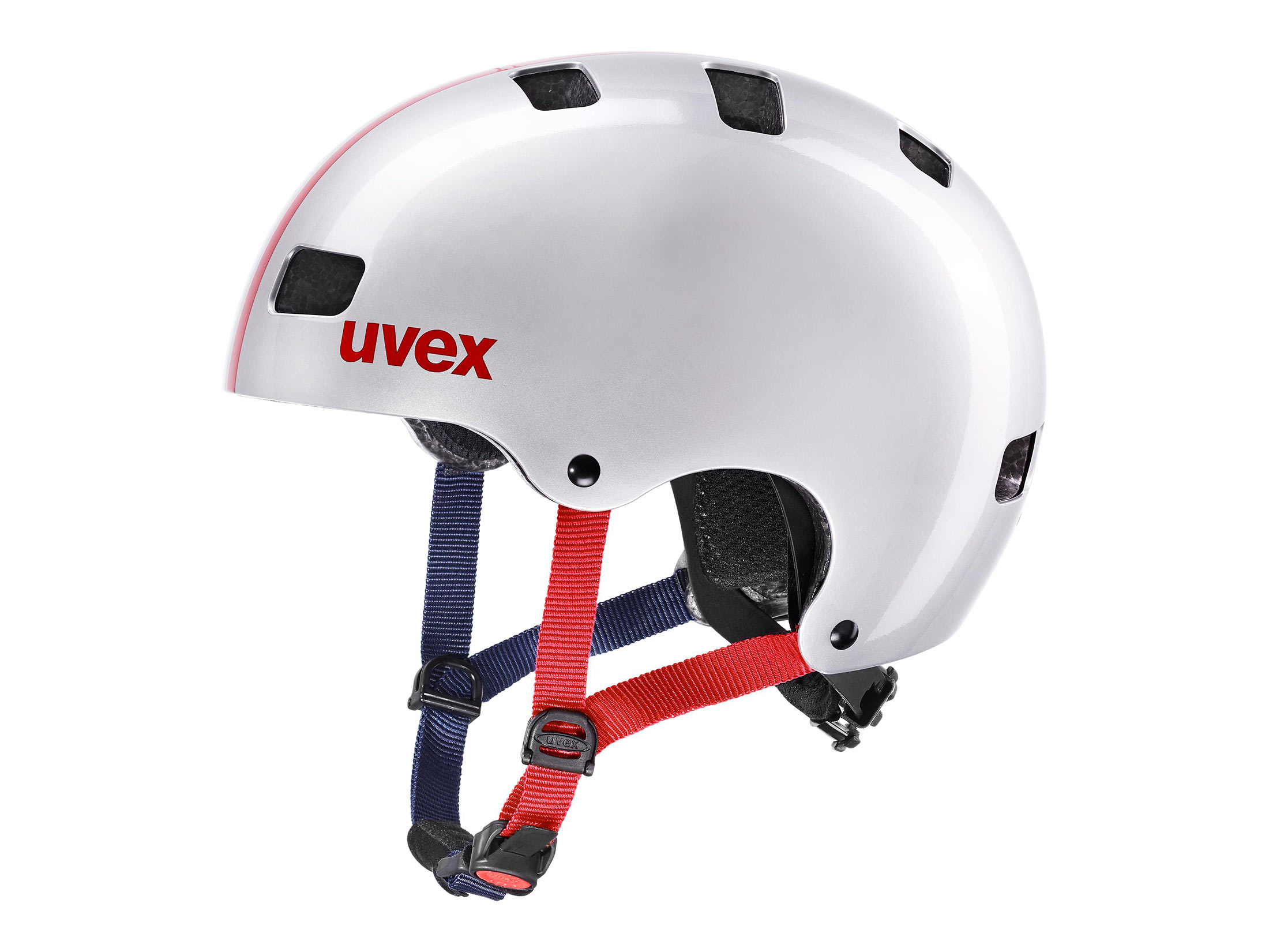 Uvex Kid 3 Helmet - Race Silver