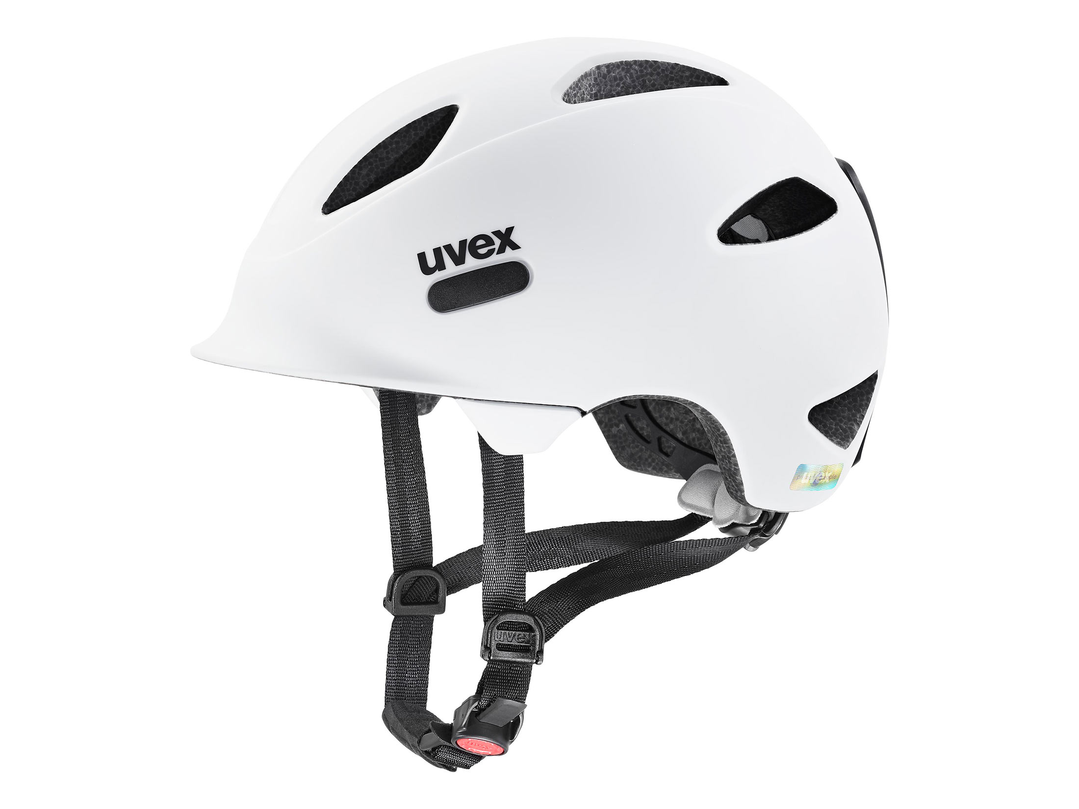 Uvex Oyo Helmet - White / Black Matt