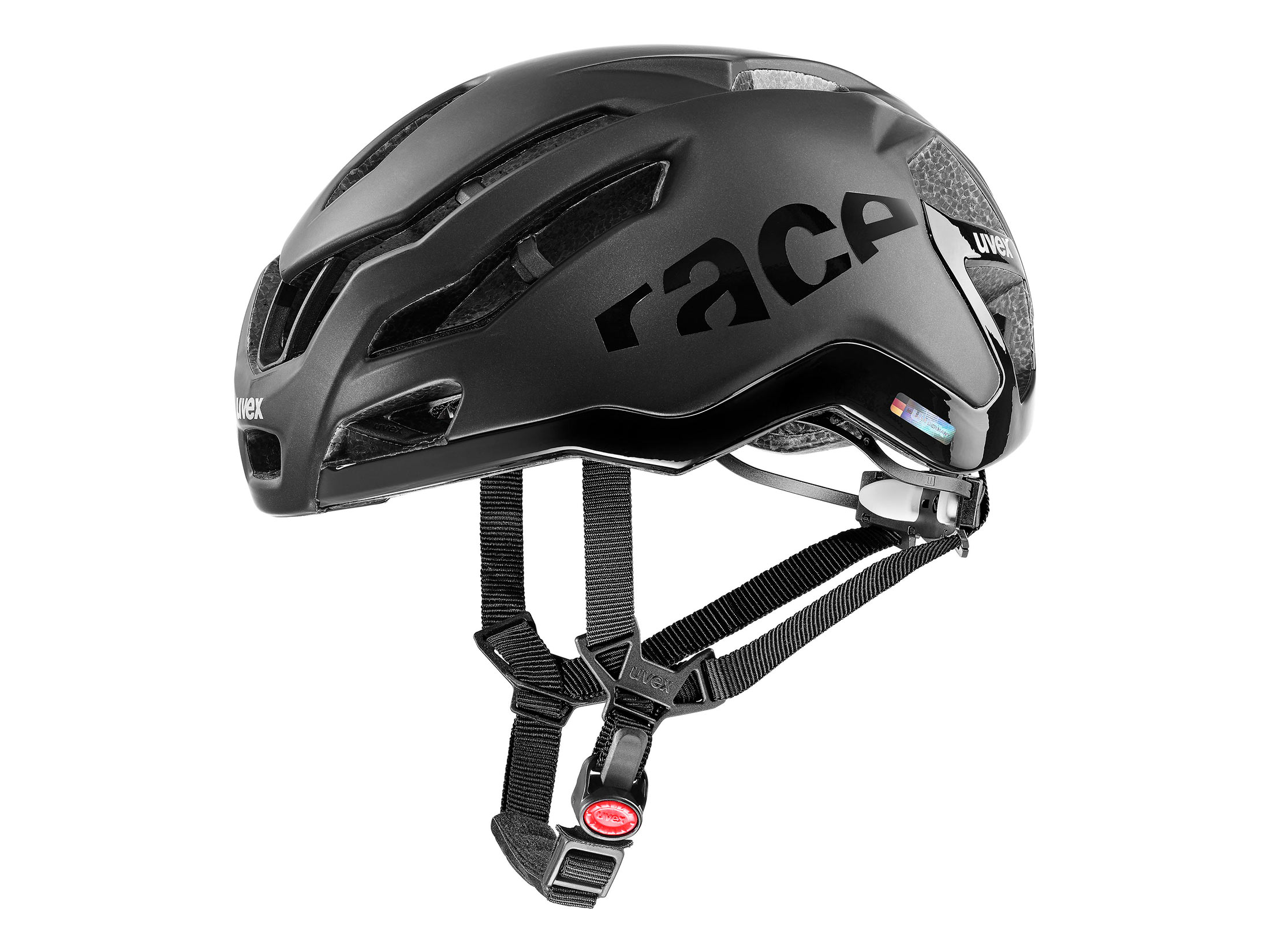 Uvex Race 9 Helmet - All Black Matt